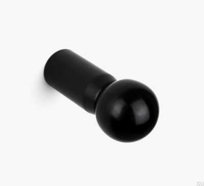 Circe металлическая черная мебельная ручка