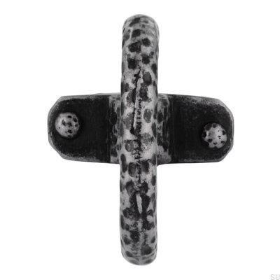 Ручка мебельная 1366 Античное серебро