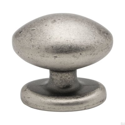 Мебельная ручка 2538 Antique Silver
