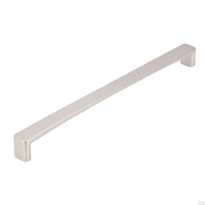 Ручка мебельная удлиненная 1666 224 Серебро Матовый