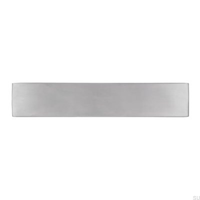 Ручка мебельная удлиненная 1739 224 Матовая сталь