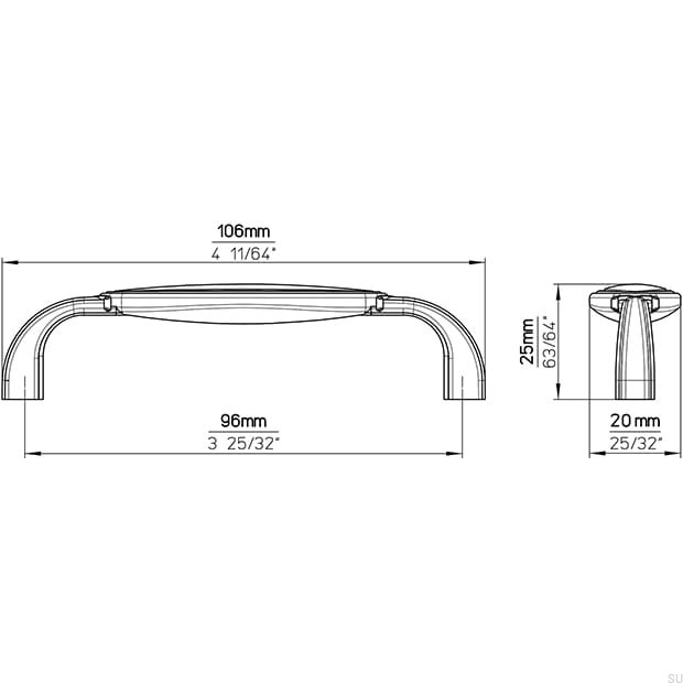 1973-106ZN1A4--Uchwyt-Meblowy-Podłużny-1973-96-Chrom-Polerowany-z-Białym-Siro-Skandynawskie-Uchwyty_5