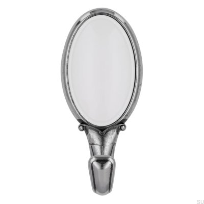 Настенное пальто 1979 года, античное серебро с белым