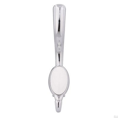 Wall Coat 1980 полированный хром с белым