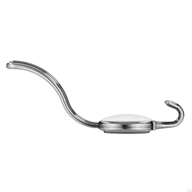 1980/ZN29A4--Wieszak-Ścienny-1980-Antyczny-Srebrny-z-Białym-Siro-Skandynawskie-Uchwyty_4