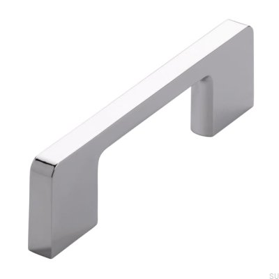 Ручка мебельная удлиненная 2027 96 Хром полированный