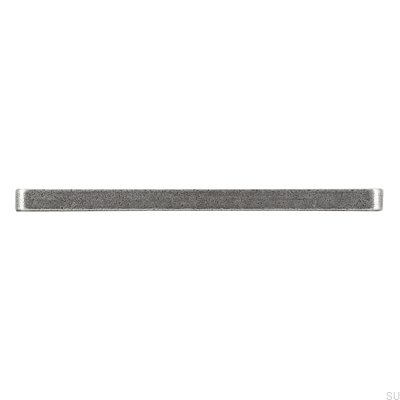 Ручка мебельная удлиненная 2027 128 Античное серебро