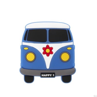Ручка мебельная H233 Rubber Blue Bus