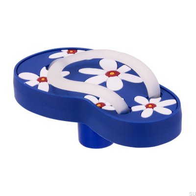 Ручка мебельная H210R Right Rubber Blue