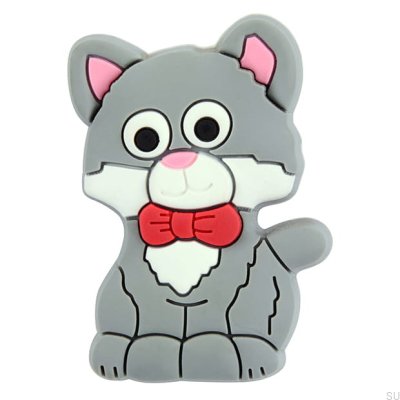 Ручка мебельная H158 Cat Rubber Grey