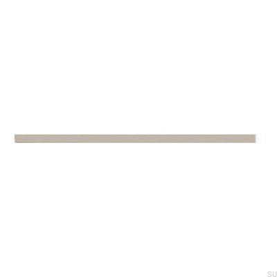 Ручка мебельная удлиненная 2110 160/256 Алюминий Серебристый матовый