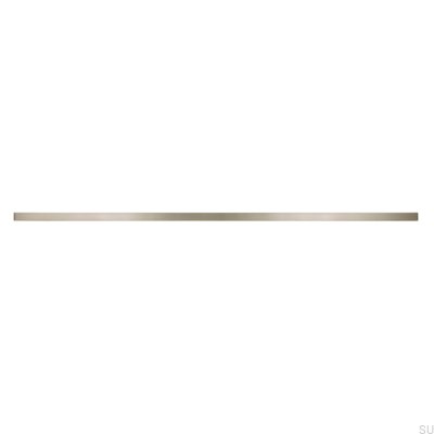 Ручка мебельная удлиненная 2110 352/448 Алюминий Серебристый матовый