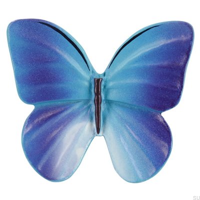 Ручка мебельная H044 Butterfly Пластик Синий
