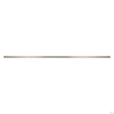 Ручка мебельная удлиненная 2110 384/480 Алюминий Серебристый матовый