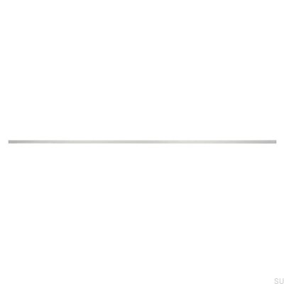 Ручка мебельная удлиненная 2110 640/736 Алюминий матовый