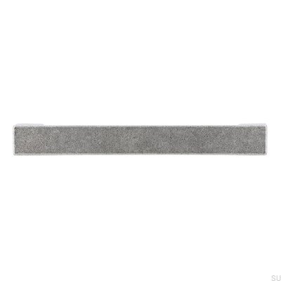 Ручка мебельная удлиненная 2157 Античное серебро