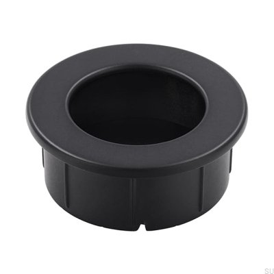 Ручка мебельная встраиваемая 2159 40 Металл Черный Матовый