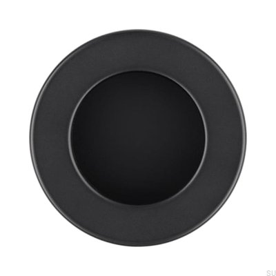 Ручка мебельная встраиваемая 2159 40 Металл Черный Матовый