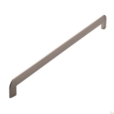 Ручка мебельная удлиненная 2182 320 Серебро Матовый