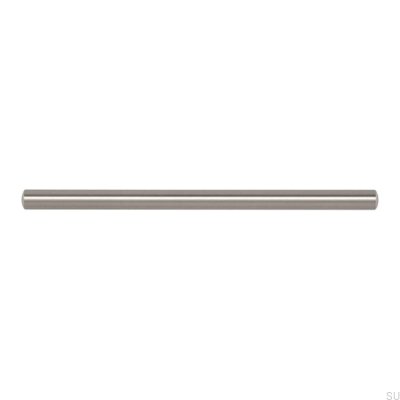 Ручка мебельная удлиненная 885 128 Серебро матовое