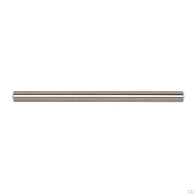 Ручка мебельная удлиненная 885 96 Серебро матовое