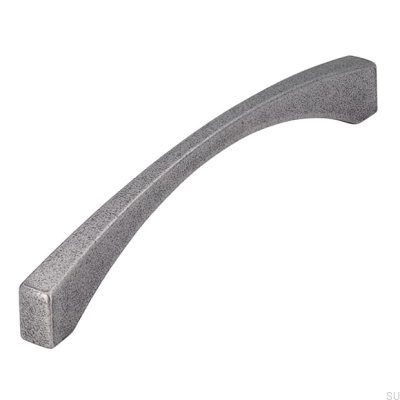 Ручка мебельная удлиненная 2198 160 Античное серебро