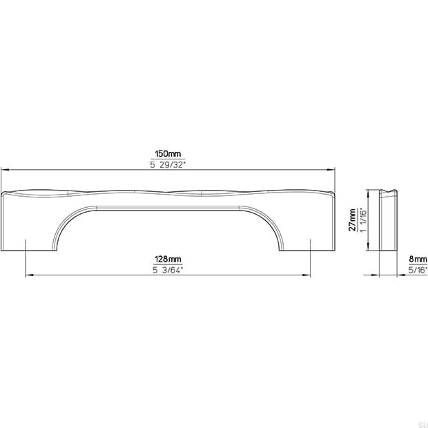 2210-150ZN1--Uchwyt-Meblowy-Podłużny-2210-128-Chrom-Polerowany-Siro-Skandynawskie-Uchwyty_5