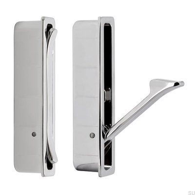 Ручка мебельная встраиваемая 2231 Хром полированный