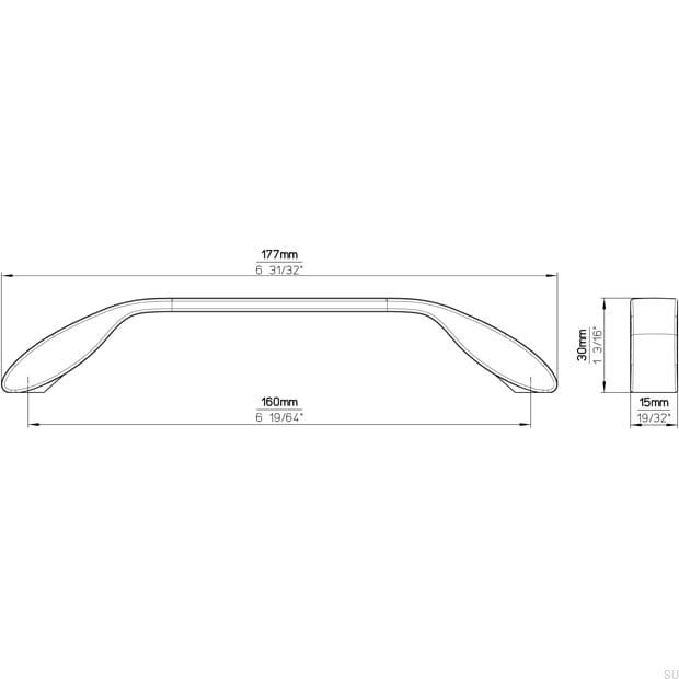 2266-177ZN16--Uchwyt-Meblowy-Podłużny-2266-160-Antracytowy-Polerowany-Siro-Skandynawskie-Uchwyty_6