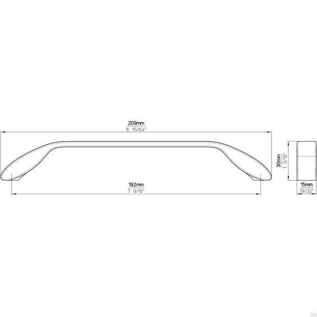 2266-209ZN1--Uchwyt-Meblowy-podłużny-2266-192-Chrom-Polerowany-Siro-Skandynawskie-Uchwyty_5