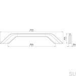 2267-211ZN21--Uchwyt-Meblowy-Podłużny-2267-160-Srebrny-Szczotkowany-Siro-Skandynawskie-Uchwyty_5