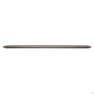 Ручка мебельная удлиненная 2341 320 Антрацит Полированный