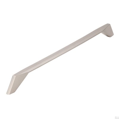 Ручка мебельная удлиненная 2343 320 Silver Brushed