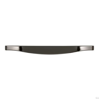 Ручка мебельная удлиненная 2356 160 Антрацит Полированный