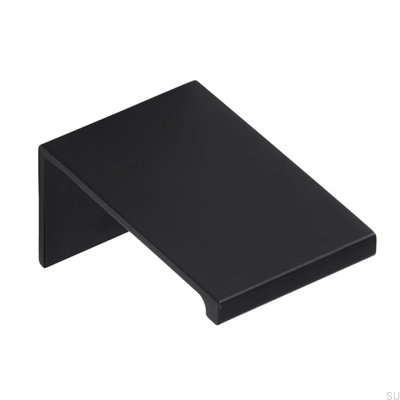 Мебельная ручка Edge 2446 Алюминий Черный Матовый