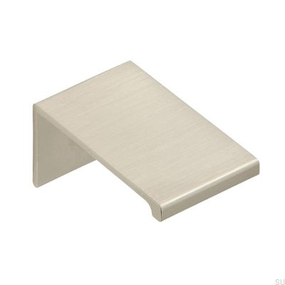 Ручка мебельная удлиненная 2446 Алюминий Серебристый матовый