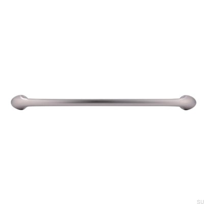 Ручка мебельная удлиненная 2474 160 Серебро матовое