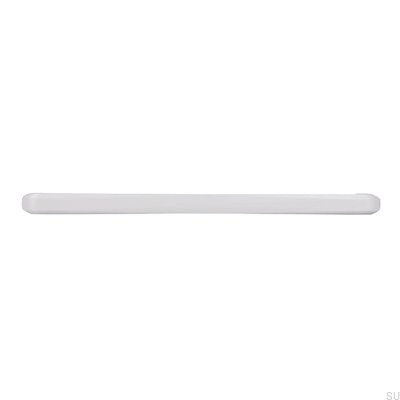 Ручка мебельная удлиненная 2481 160 Металл Белый Матовый