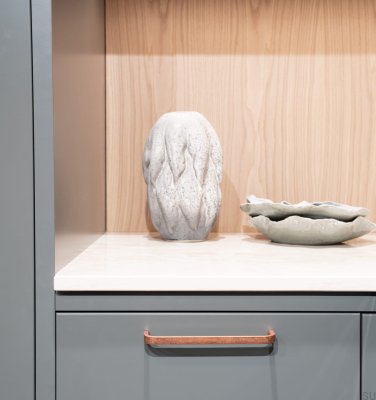 Ручка мебельная удлиненная Grace 160 Antique Copper