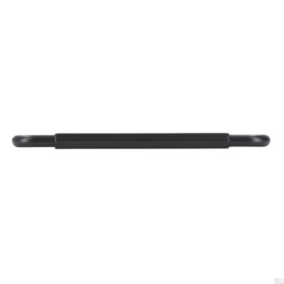 Ручка мебельная удлиненная 2482 160 Металл Черный Матовый