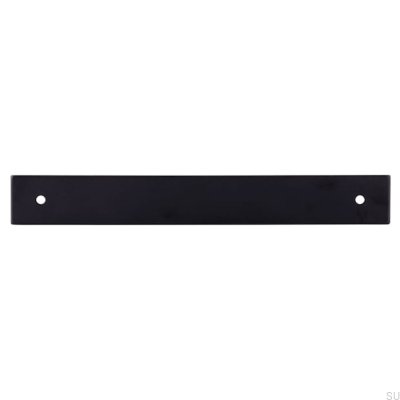 Накладка на ручку 2491 160 Металл Черный матовый