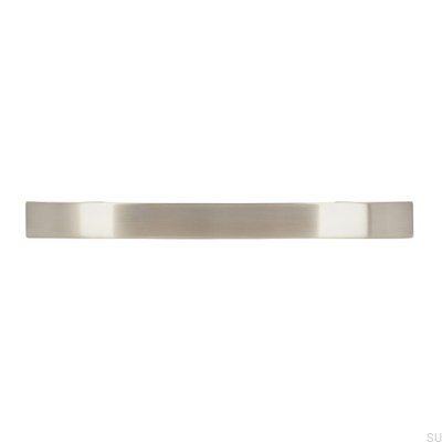 Ручка мебельная удлиненная 2502 128 Серебро матовое