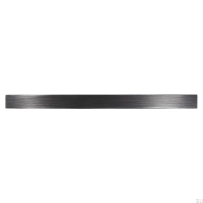 Ручка мебельная удлиненная 2502 160 Серебро античное матовое