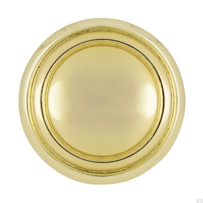 Ручка мебельная 489 35 Золото полированное