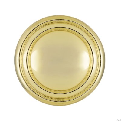 Ручка мебельная 489 30 Золото полированное