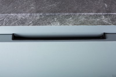 Мебельная ручка Hide 180 для врезки Black Mat