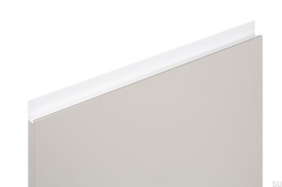 Ручка мебельная Edge Jey 447 Aluminium White Mat