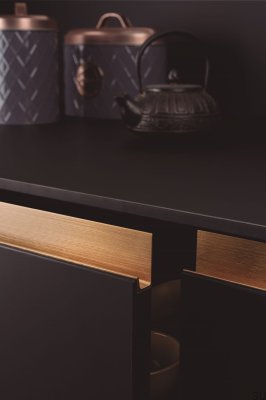 Мебельная ручка Jey 1197 Edge Aluminium Gold Cava