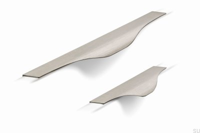 Noma 0254 256 Серебро Мебельная ручка с матовым краем