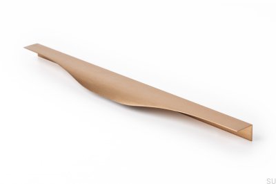 Мебельная ручка Noma Edge 0254 256 Алюминий, матовое золото Cava